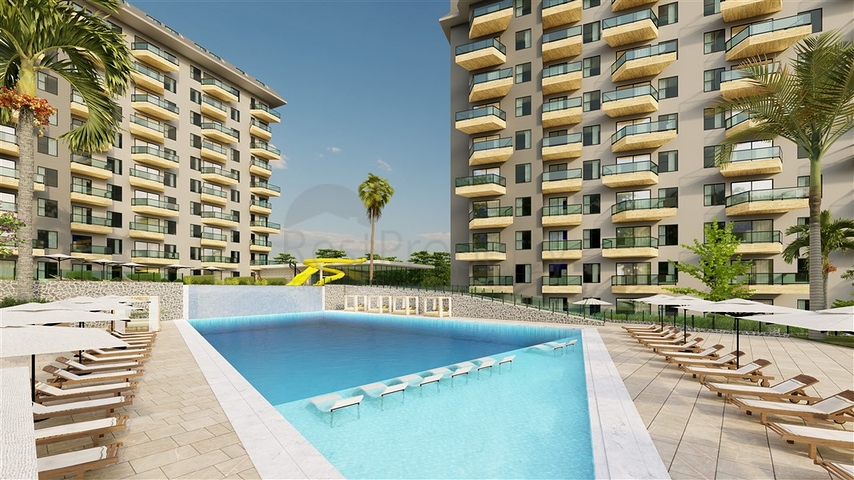 Квартира 1+1 в комплексе с богатой инфраструктурой