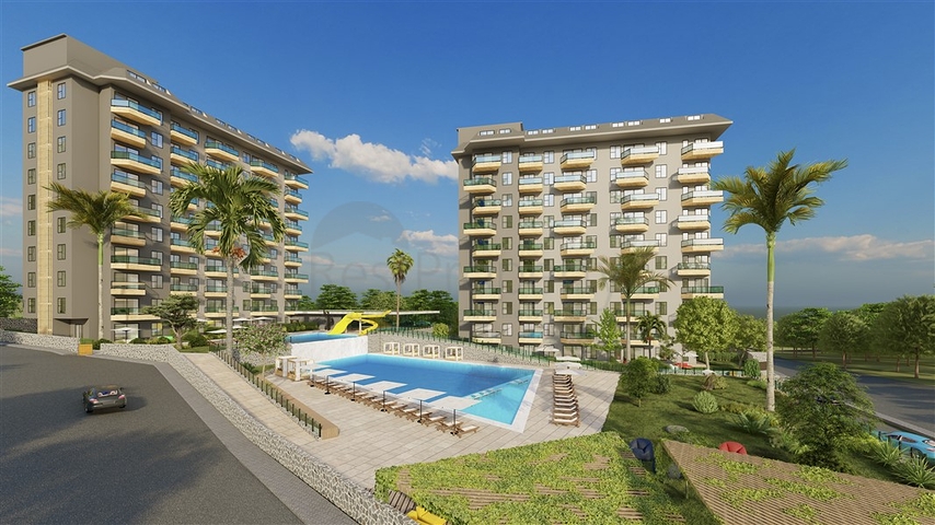 Квартира 1+1 в комплексе с богатой инфраструктурой