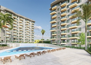 Квартира 1+1 в комплексе с богатой инфраструктурой