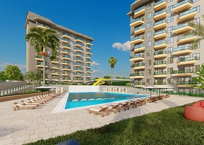 Квартира 1+1 в комплексе с богатой инфраструктурой