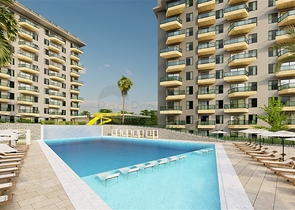 Квартира 1+1 в комплексе с богатой инфраструктурой