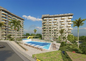 Квартира 1+1 в комплексе с богатой инфраструктурой