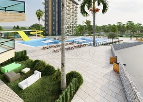 Квартира 1+1 в комплексе с богатой инфраструктурой