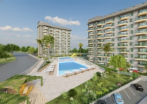 Квартира 1+1 в комплексе с богатой инфраструктурой