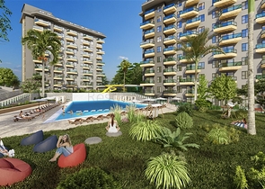 Квартира 1+1 в комплексе с богатой инфраструктурой