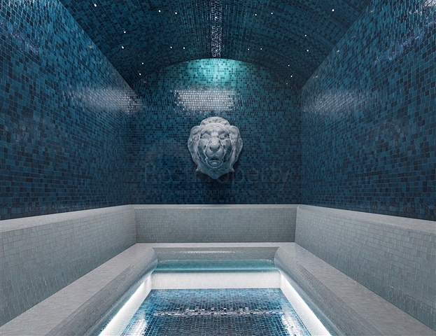 Двухкомнатная квартира с панорамным видом на горы в районе Махмутлар