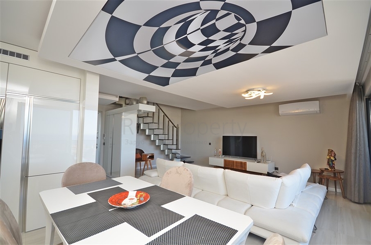 Пентхаус 2+1 с потрясающим видом на море