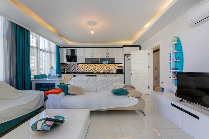 Квартира планировки 2+1 в районе Махмутлар