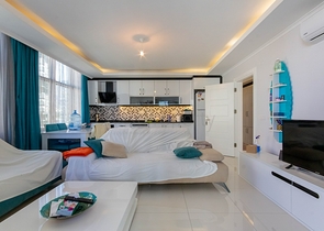 Квартира планировки 2+1 в районе Махмутлар