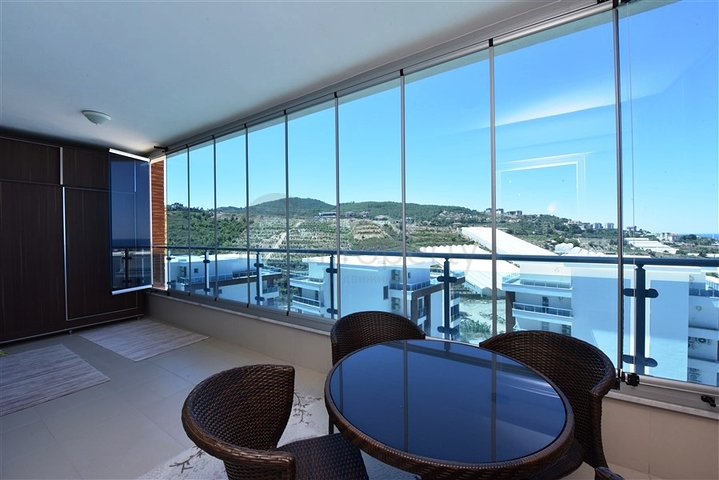 Меблированная квартира 1+1 в районе Каргыджак