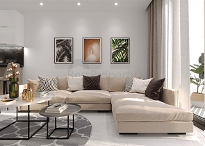 Светлая квартира 1+1 в строящемся комплексе