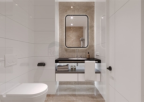 Светлая квартира 1+1 в строящемся комплексе