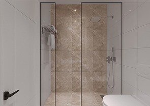 Светлая квартира 1+1 в строящемся комплексе