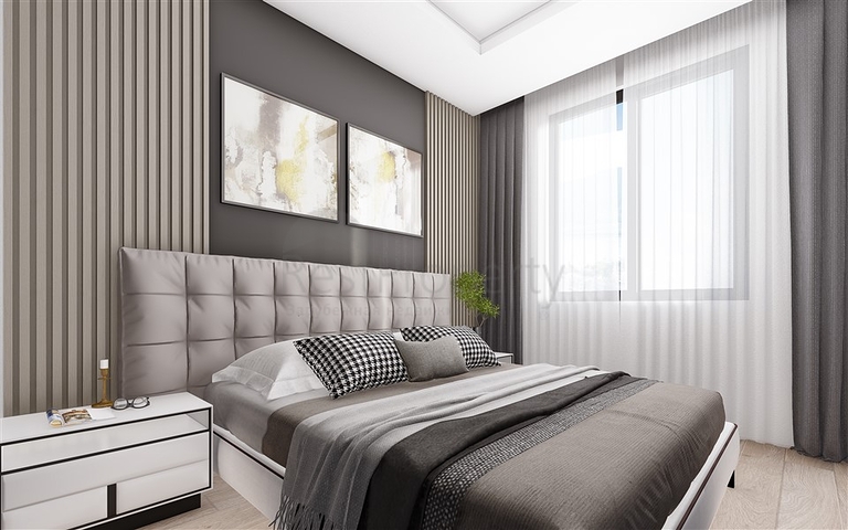 Апартаменты 1+1 в уютном районе Каргыджак