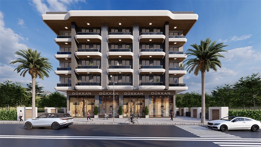 Апартаменты 1+1 в уютном районе Каргыджак