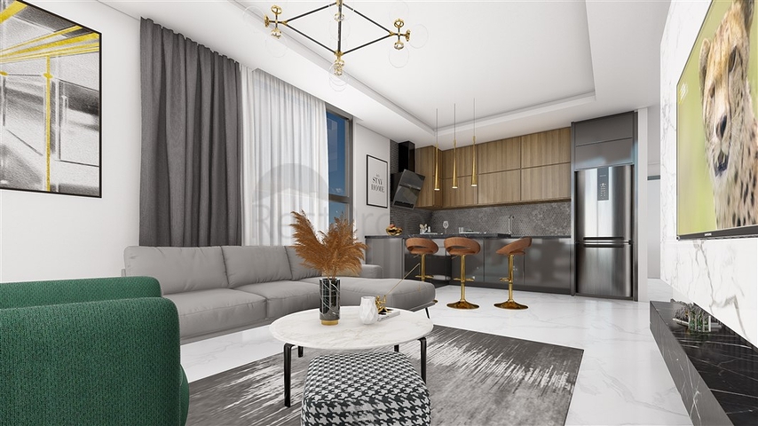 Продается квартира 1+1 в районе Каргыджак