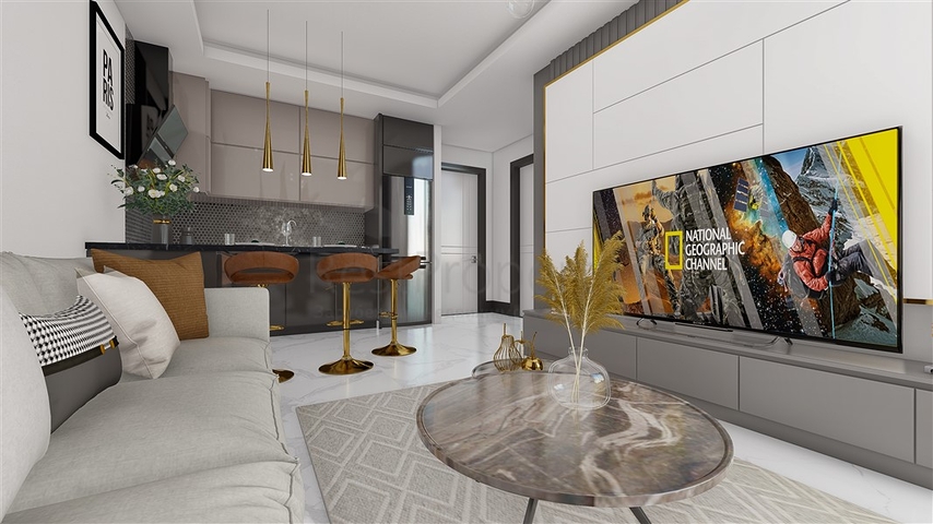 Продается квартира 1+1 в районе Каргыджак