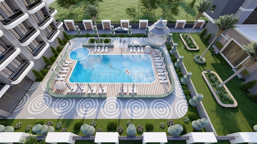 Продается квартира 1+1 в районе Каргыджак