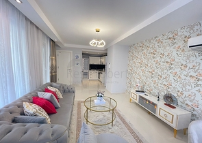 Двухкомнатная квартира в жилом комплексе района Оба