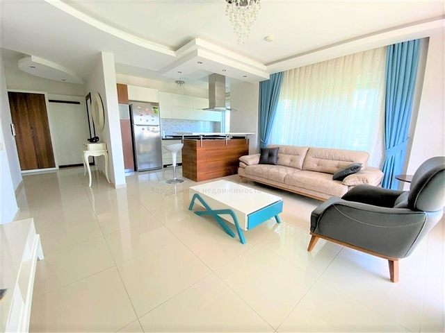 Квартира 2+1 с видом на море в районе Кестель