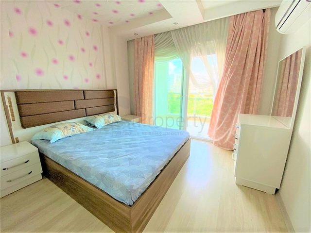 Квартира 2+1 с видом на море в районе Кестель