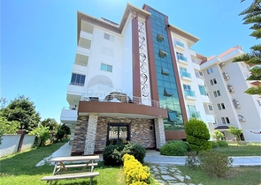 Квартира 2+1 с видом на море в районе Кестель