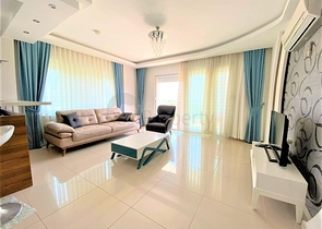 Квартира 2+1 с видом на море в районе Кестель