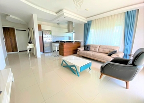 Квартира 2+1 с видом на море в районе Кестель