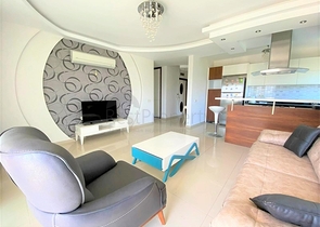 Квартира 2+1 с видом на море в районе Кестель