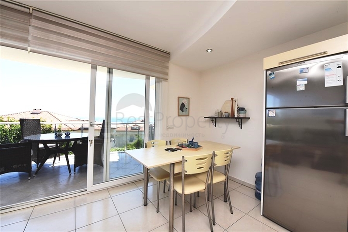 Апартаменты 2+1 с видом на море