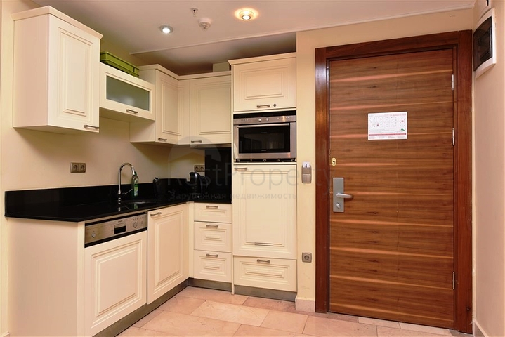 Квартира 2+1 в комплексе отельного типа в Каргыджаке