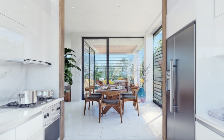 Привлекательные виллы в окружении пышной природы