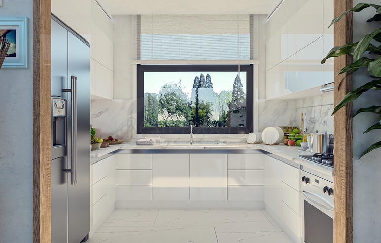 Привлекательные виллы в окружении пышной природы