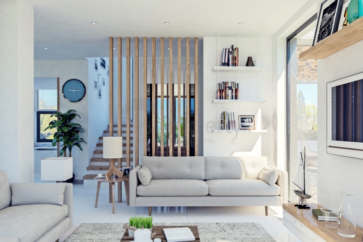 Привлекательные виллы в окружении пышной природы