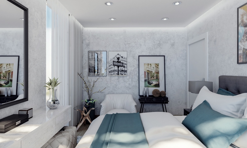 Привлекательные виллы в окружении пышной природы