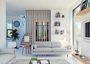 Привлекательные виллы в окружении пышной природы