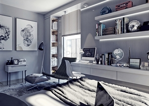 Привлекательные виллы в окружении пышной природы