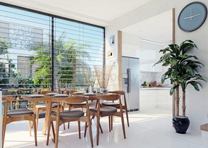 Привлекательные виллы в окружении пышной природы