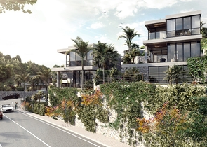 Привлекательные виллы в окружении пышной природы