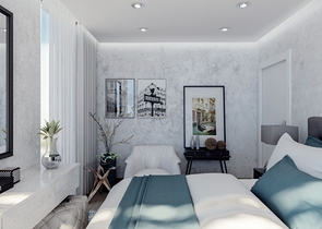 Привлекательные виллы в окружении пышной природы