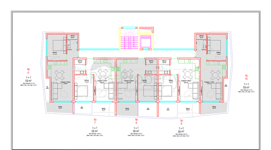 Новый проект в районе Конаклы