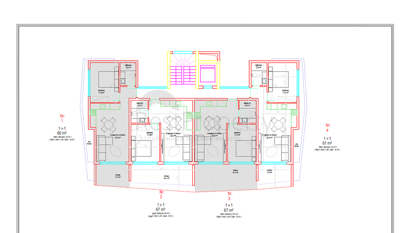 Новый проект в районе Конаклы