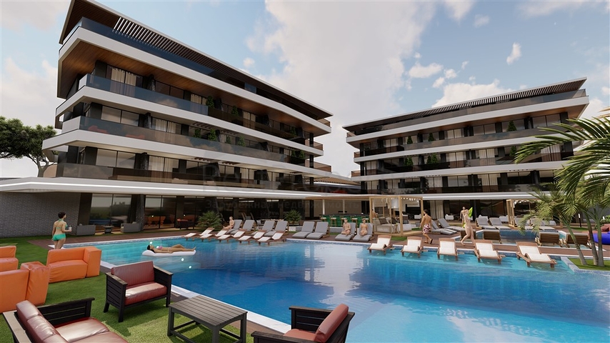 Новый проект в районе Конаклы