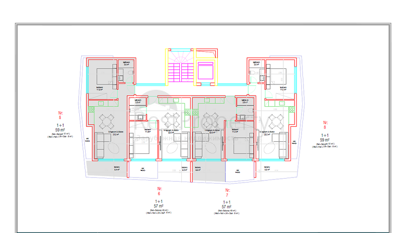 Новый проект в районе Конаклы
