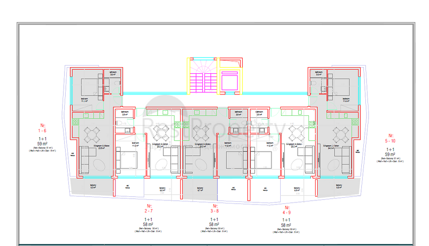 Новый проект в районе Конаклы