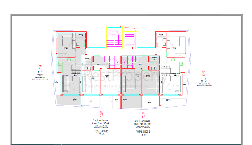 Новый проект в районе Конаклы