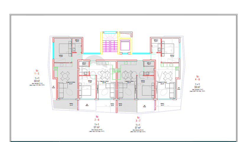Новый проект в районе Конаклы