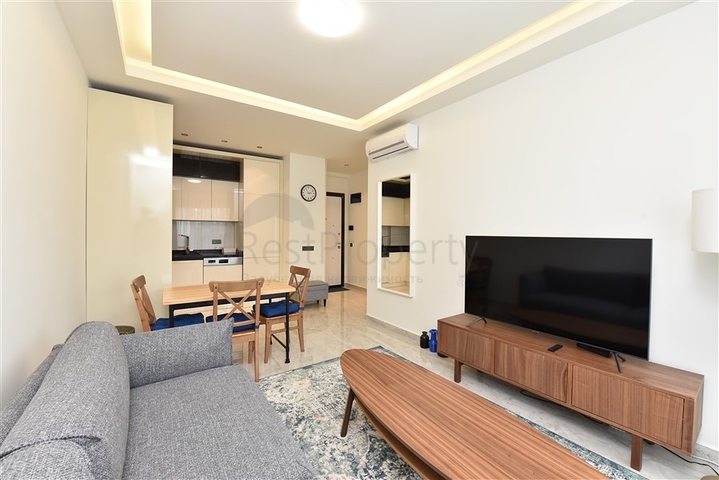 Квартира 1+1 в новом комплексе в районе Клеопатры