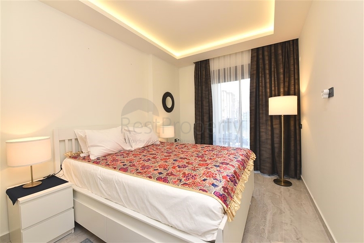 Квартира 1+1 в новом комплексе в районе Клеопатры