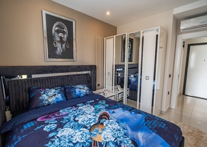 Двухкомнатная меблированная квартира в Махмутларе